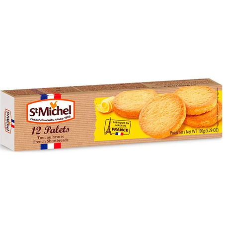 BISCOITO  ST MICHEL 12 PALETS FRANCES 150G