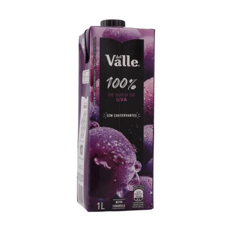BEBIDA DEL VALLE 100% UVA TP 1L 360-28