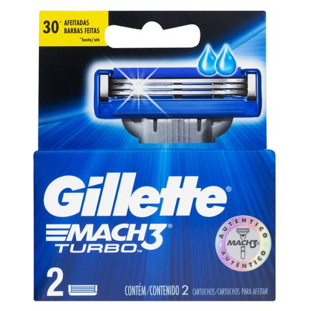 CARGA DE APARELHO PARA BARBEAR GILLETTE MACH3 TURBO