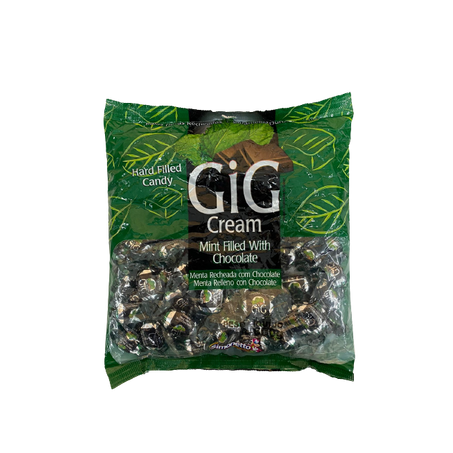 BALAS SIMONETTO GIG CREAM MENTA C/CHOCOLATE 600 G 