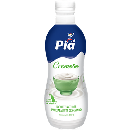 IOGURTE PIA CREMOSO NATURAL GFA 800G