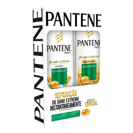 Kit Sh.+Cond.Pantene Rest.175ml