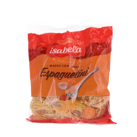 MASSA ISAELA C/OVOS ESPAGUETI 500G 360-1