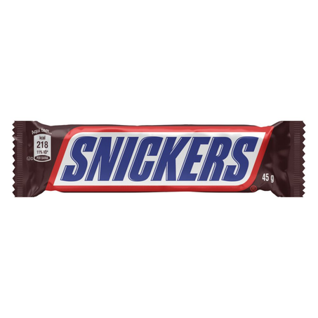 Chocolate Snickers Original Barra 45G
