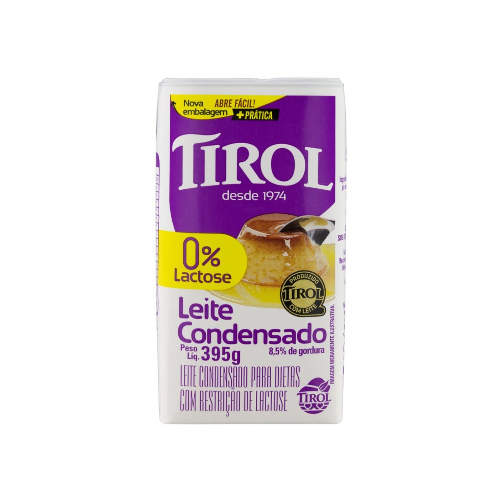 つっきー　宗10個 Leite Condensado Tirol Zero Lactose Caixa 395g | Koch Supermercado