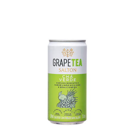 Cha verde limão cidreira uva moscato salton 269ml