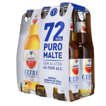 Cerveja amstel puro malte ln pack 6 275m 360-4