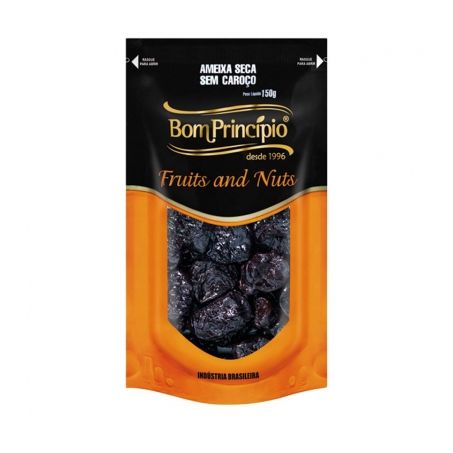 Ameixa seca bom principio s/ caroco 150g