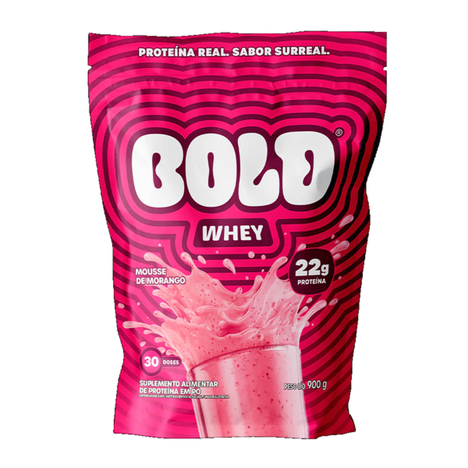 Whey Bold Mousse de Morango 900g