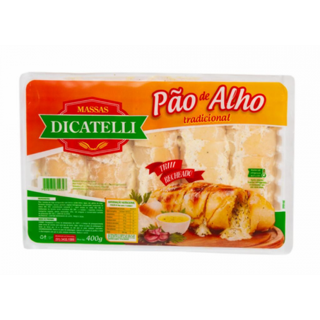 PAO DE ALHO DICATELLI 450GR TRADICIONAL
