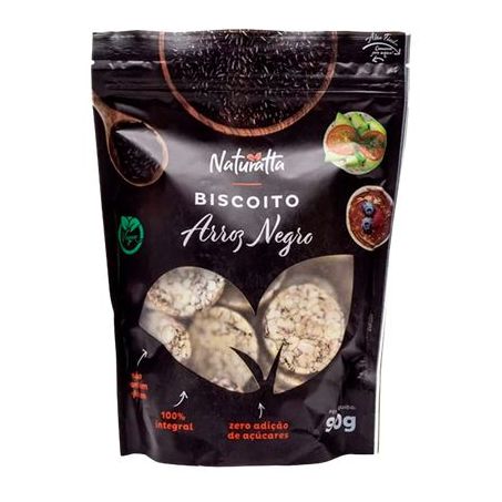 BISC ARROZ NATURATTA 90G ARROZ NEGRO