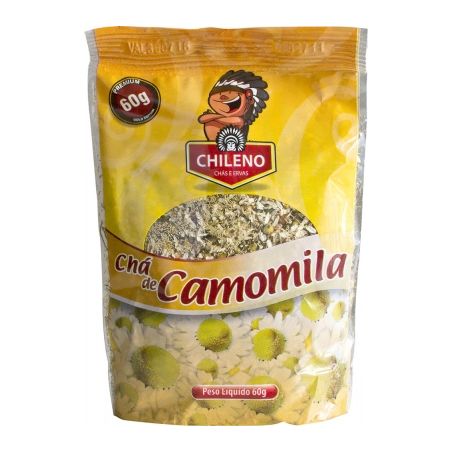 Chá camomila chileno pct 60g