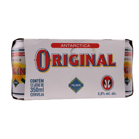 Cerveja antarctica original pilsen 350ml caixa com 12un 360-29