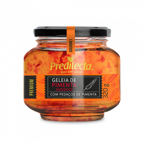 GELEIA PREDILECTA GOURMET 320G PIMENTA VER.