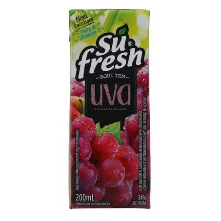 Suco de uva sufresh 200ml