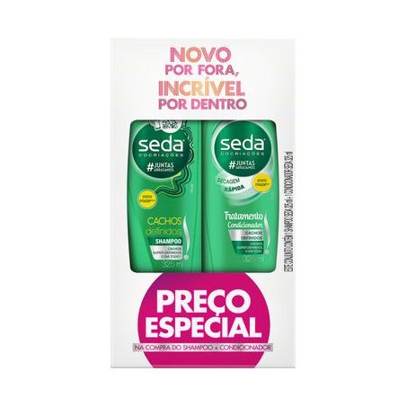 Kit seda sh300ml+ cond190ml cachos definidos