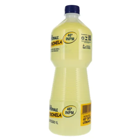 Álcool Super Vale 46 Inpm Citronela 1l 360-4