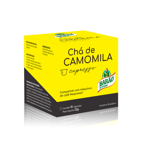 CHA BARAO 22G CAPSULA CAMOMILA