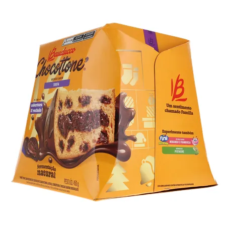 PANETTONE BAUDUCCO CHOCOTTONE TRUFA 500G 360-23