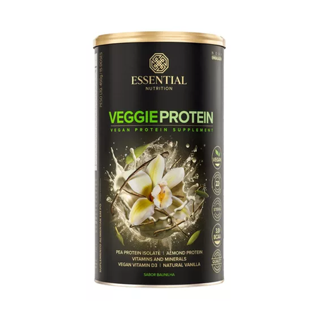 Veggie Vanilla Lata Essential 450g