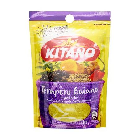 Especiarias Kitano Tempero Baiano Pacote 40G