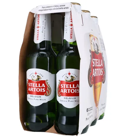 Stella Artois Cerveja Lager 330Ml Long Neck Unidade 360-11