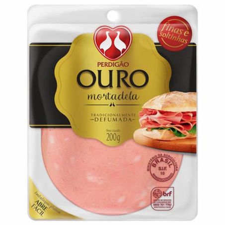MORTADELA PERDIGAO 200G OURO