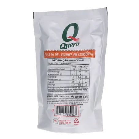Seleta quero sachê 170g 360-20