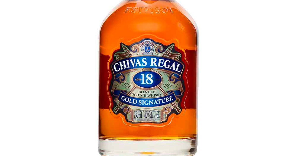Whisky Chivas Regal 18 Anos Gold Signature 750ml