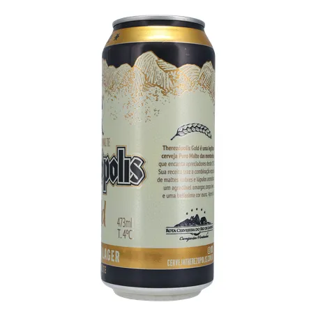 Cerveja Lager Puro Malte Therezópolis Gold Lata 473ml 360-1