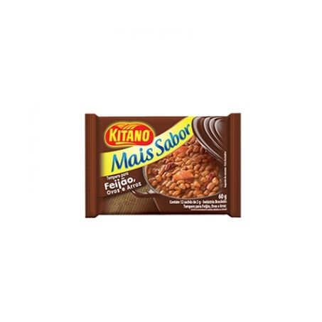 Tempero Kitano 60G P/Feijao
