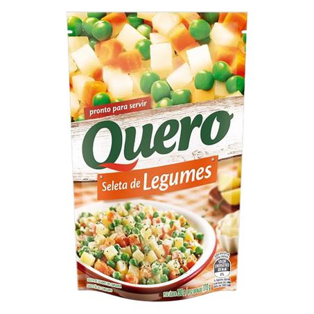 Seleta de Legumes em Conserva Quero Sachê 170gr