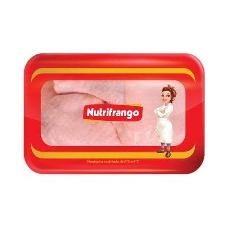 Coxa com sobrecoxa de frango Nutrifrango refriado 700g