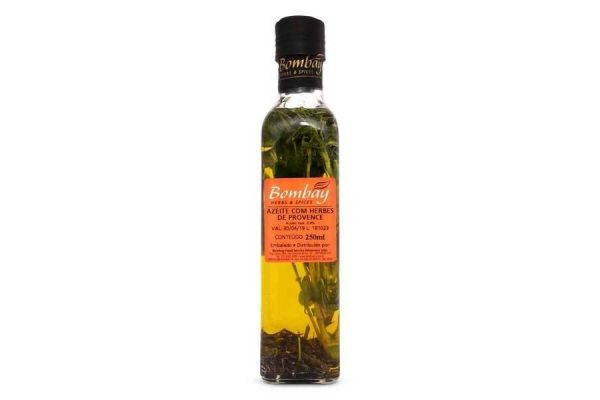 Azeite Virgem C/herbes Bombay 250ml | Vila das frutas