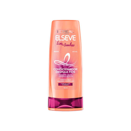 Condicionador Liso Dos Sonhos Elseve Loréal Paris 400Ml