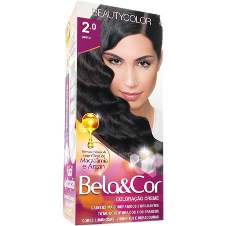 Tintura Bela&Cor N. 2.0 - Preto