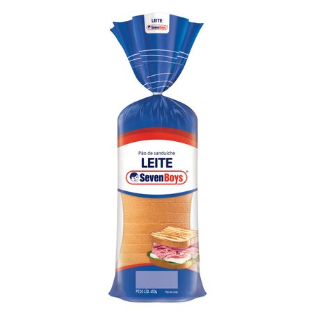 PÃO DE LEITE SANDUÍCHE SEVEN BOYS