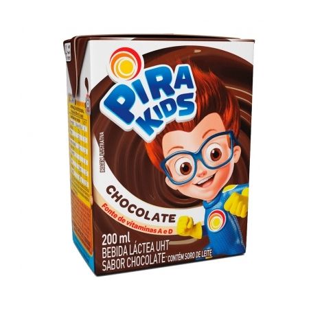 PIRAKIDS BEB LACTEA CHOC 200ML