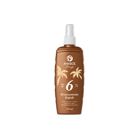 Óleo Bronzeador Anasol FPS 6 125Ml