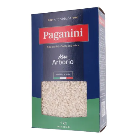 Arroz Arbório Paganini Caixa 1Kg 360-2