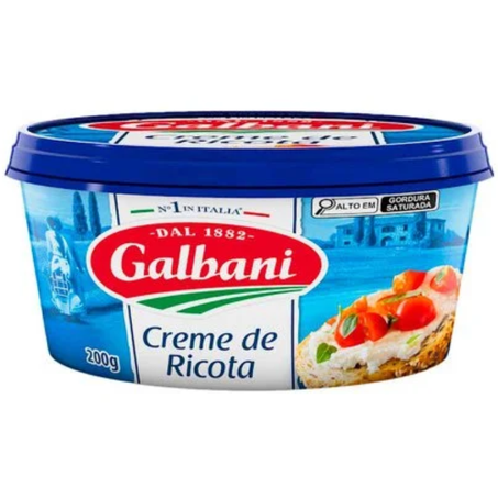 Creme de ricota galbani 200g tradicional