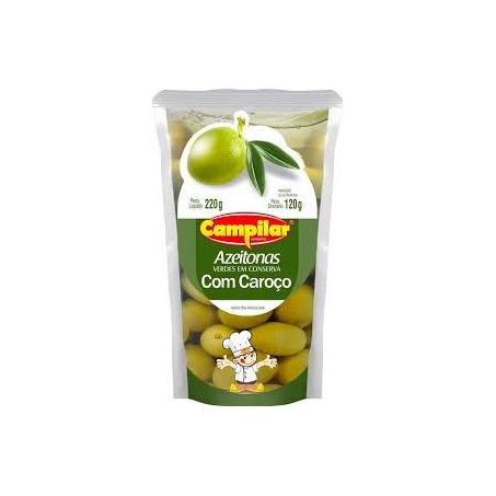 AZEITONA VERDE C/ CAROCO CAMPILAR 120G