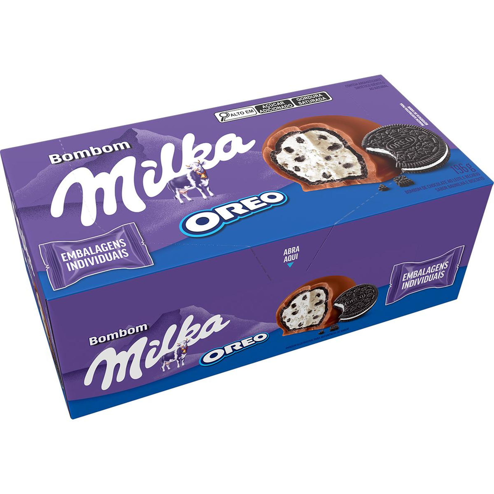 Bombom Milka 196g - Oreo | Condor