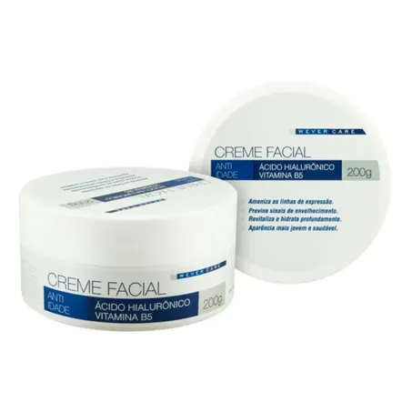 Creme Hidratante Wever 200g Facial Acido Hialurionico