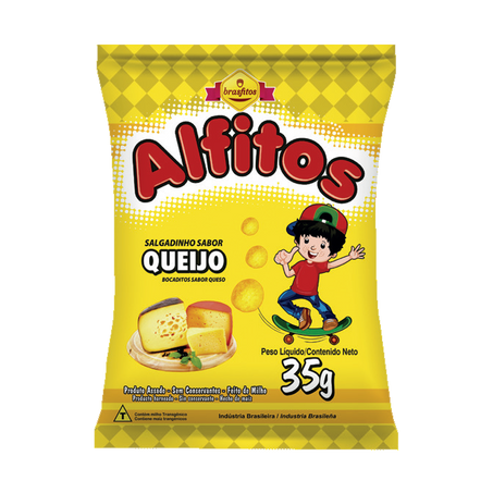 Salgadinho Alfitos Queijo 35g