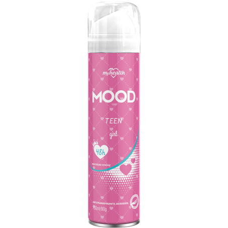 Desodorante aerosol mood 150ml teen girl