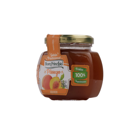 GELEIA TRADICIONAL DE PESSEGO 250G BOM PRINCIPIO 360-6