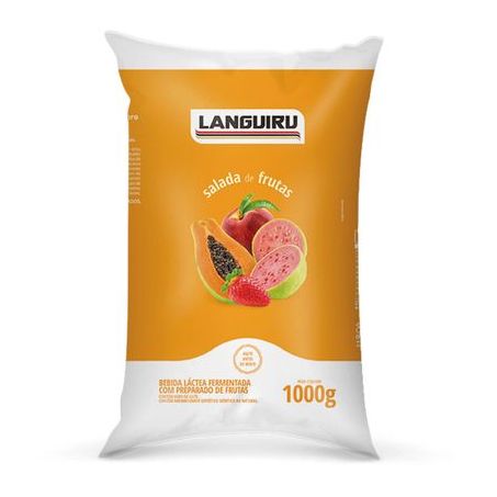 Bebida láctea languiru salada frutas 1l