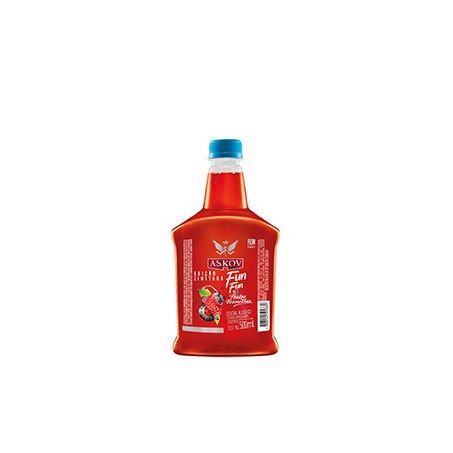 Vodka Askov Fun Fun Frutas Vermelhas 500ml