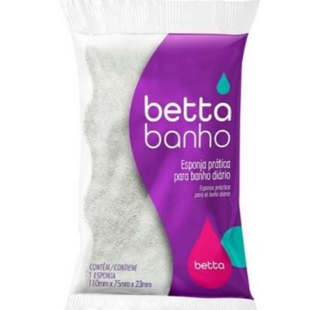 Esponja banho betta un